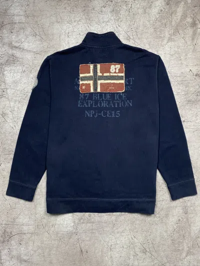 NAPAPIJRI X VINTAGE NAPAPIJRI VINTAGE MENS FULL ZIP HOODIE