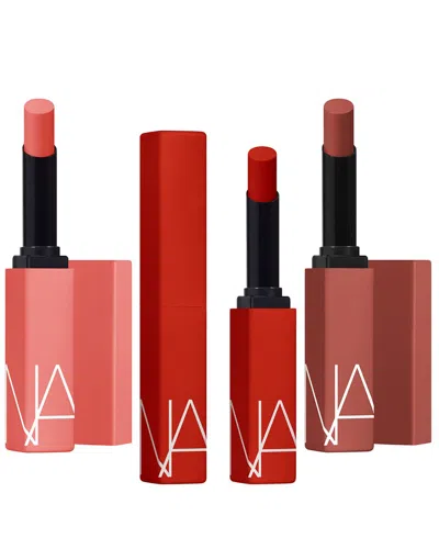 NARS NARS 3PK POWERMATTE LIPSTICK