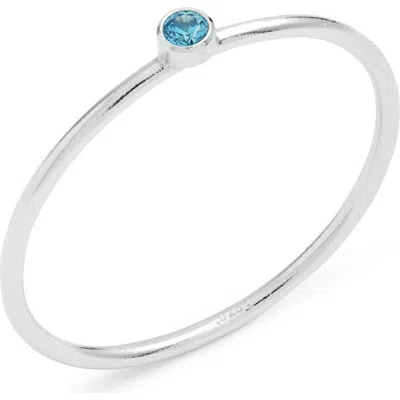 NASHELLE NASHELLE BIRTHSTONE RING