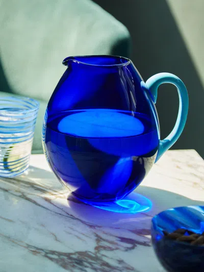 NASONMORETTI DANDY HAND-BLOWN MURANO GLASS PITCHER