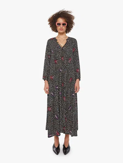 NATALIE MARTIN FIORE MAXI SWALLOW SKIRT IN BLACK - SIZE X-LARGE