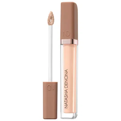 NATASHA DENONA HY-GLAM BRIGHTENING & HYDRATING MEDIUM TO FULL COVERAGE CREASE PROOF SERUM CONCEALER P1 0.25 OZ / 7.