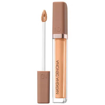 NATASHA DENONA HY-GLAM BRIGHTENING & HYDRATING MEDIUM TO FULL COVERAGE CREASE PROOF SERUM CONCEALER P4 0.25 OZ / 7.