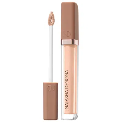 NATASHA DENONA HY-GLAM BRIGHTENING & HYDRATING MEDIUM TO FULL COVERAGE CREASE PROOF SERUM CONCEALER RN3 0.25 OZ / 7