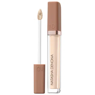 NATASHA DENONA HY-GLAM BRIGHTENING & HYDRATING MEDIUM TO FULL COVERAGE CREASE PROOF SERUM CONCEALER Y1 0.25 OZ / 7.