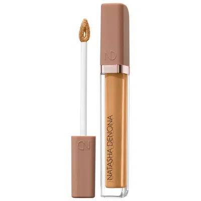 NATASHA DENONA HY-GLAM BRIGHTENING & HYDRATING MEDIUM TO FULL COVERAGE CREASE PROOF SERUM CONCEALER Y10 0.25 OZ / 7