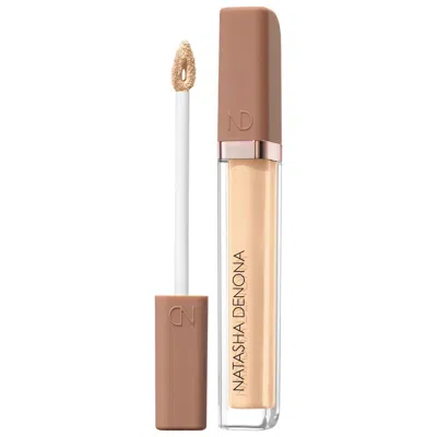 NATASHA DENONA HY-GLAM BRIGHTENING & HYDRATING MEDIUM TO FULL COVERAGE CREASE PROOF SERUM CONCEALER YP3 0.25 OZ / 7