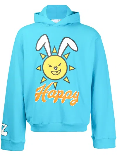 NATASHA ZINKO GRAPHIC-PRINT PULLOVER HOODIE