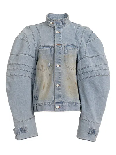 NATASHA ZINKO LOGO-PATCH JACKET