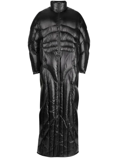 NATASHA ZINKO WORKOUT ZIP-UP PUFFER COAT