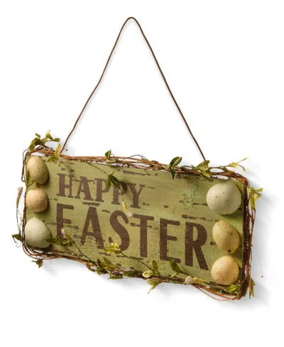 NATIONAL TREE COMPANY 21" HAPPY EASTER SIGN