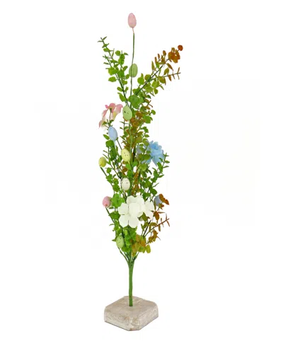 NATIONAL TREE COMPANY 24" EGG DECORATED EASTER TREE
