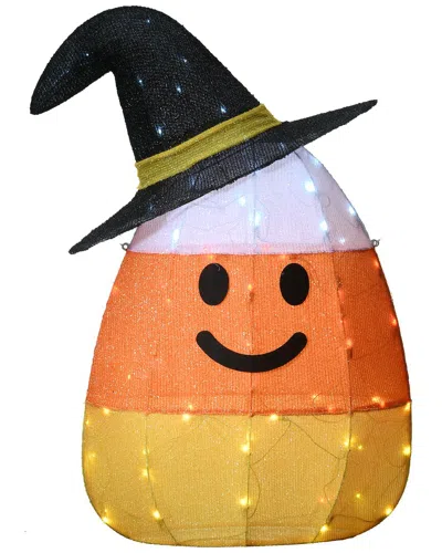 NATIONAL TREE COMPANY NATIONAL TREE COMPANY 35IN PRE-LIT CANDY CORN WITCH