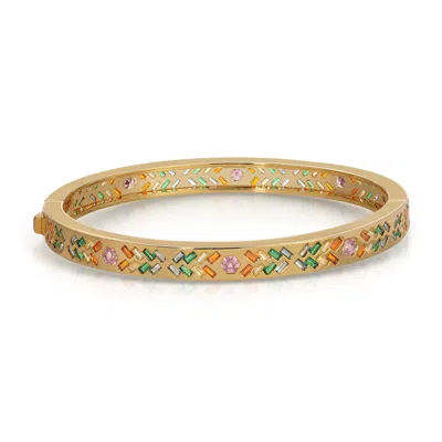 NATIVE GEM WOMEN'S SUNBEAM RAINBOW BANGLE
