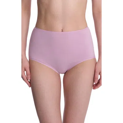 NATORI NATORI BLISS BARE COTTON HIGH WAIST BRIEFS