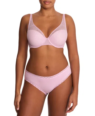 NATORI BLISS LACE-TRIM COTTON BRIEF UNDERWEAR 156058