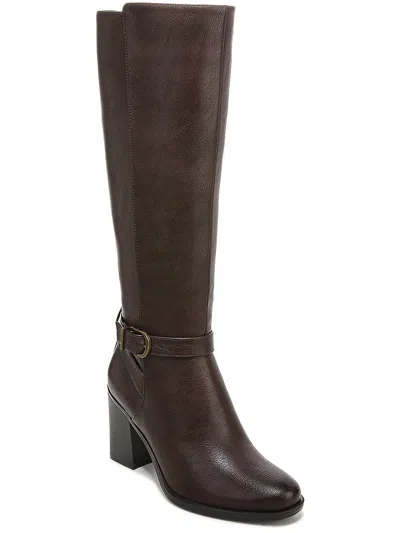 NATURALIZER JOSLYNN WOMENS FAUX LEATHER NARROW CALF KNEE-HIGH BOOTS