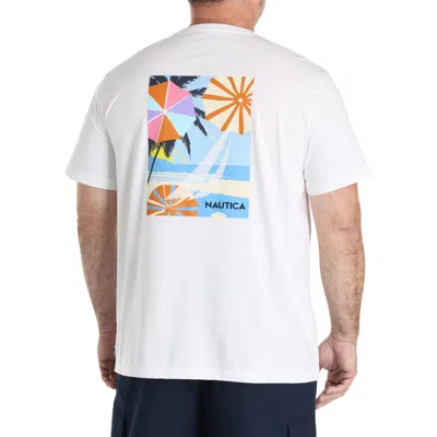 NAUTICA NAUTICA BIG & TALL KEEP CALM GRAPHIC TEE