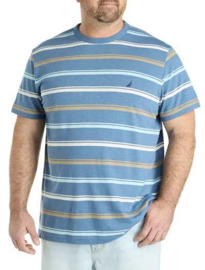 NAUTICA NAUTICA BIG & TALL STRIPED T-SHIRT