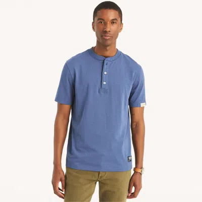NAUTICA JEANS CO. SHORT-SLEEVE HENLEY