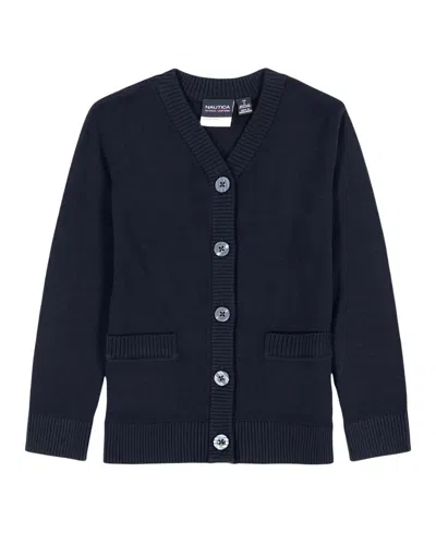 NAUTICA LITTLE GIRLS SOLID CARDIGAN SWEATER