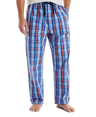 NAUTICA MEN'S PLAID POPLIN SLEEP PANTS