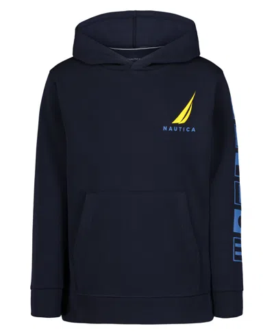 NAUTICA TODDLER AND LITTLE BOYS FLAG PULLOVER HOODIE