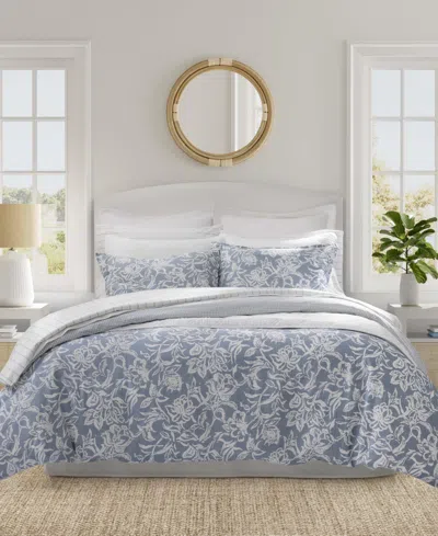 NAUTICA TORTOLA 3 PIECE DUVET COVER SET, FULL/QUEEN