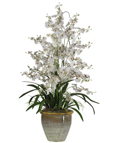 NEARLY NATURAL NEARLY NATURAL TRIPLE DANCING LADY SILK FLOWER ARRANGEMENT