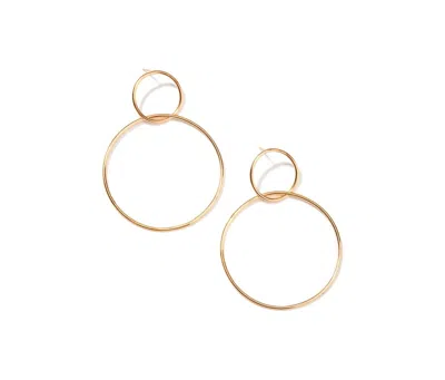 NECTAR NECTAR NEW YORK BOLD LINK HOOP EARRINGS