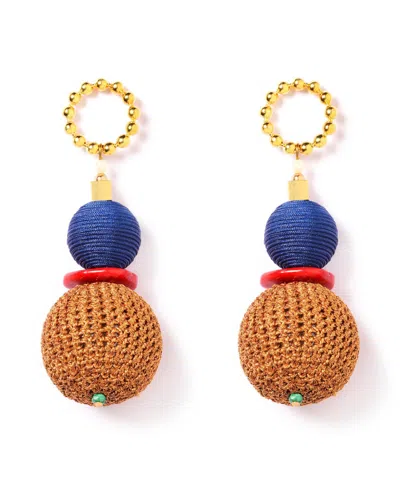 NECTAR NECTAR NEW YORK HAZELNUT DANGLE EARRINGS