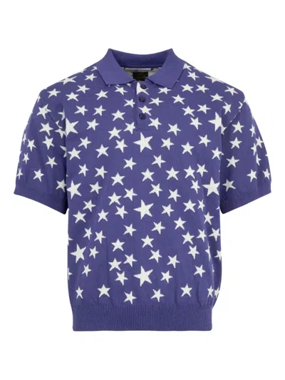 NEEDLES KNITTED POLO SHIRT