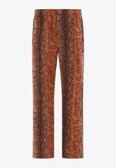 NEEDLES PATTERNED TRACK PANTS