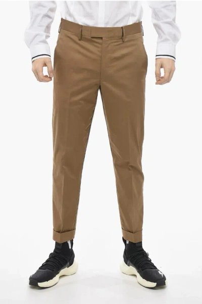 NEIL BARRETT Skinny Fit Pants NATE with Turn-Up