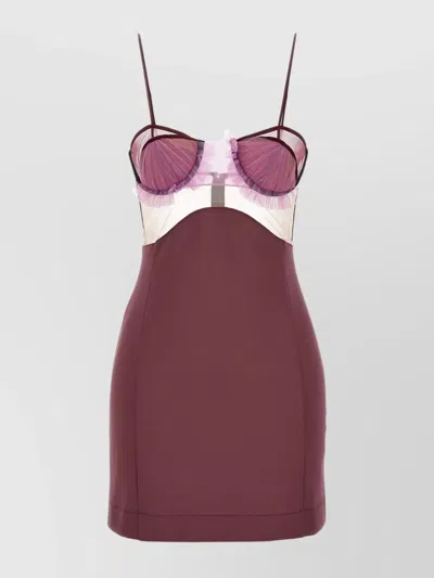 NENSI DOJAKA 'FLORAL EXPLOSION BRA' DRESS