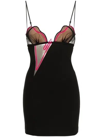 NENSI DOJAKA HEARTBEAT MINI DRESS