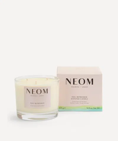 NEOM ORGANICS NEOM ORGANICS FEEL REFRESHED THREE-WICK SCENTED CANDLE 420G