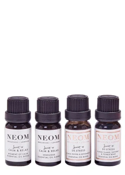 NEOM NEOM ULTIMATE CALM ESSENTIAL OIL BLENDS COLLECTION 4 X 10ML