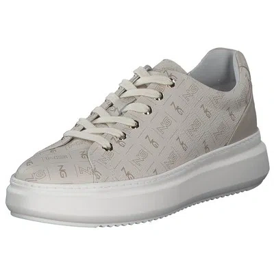 NEROGIARDINI NEROGIARDINI DAMEN SNEAKER FREIZEITSCHUHE TURNSCHUHE E115264D-711 BEIGE NEU