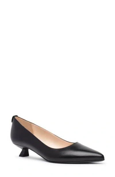 NEROGIARDINI NEROGIARDINI POINTED TOE KITTEN HEEL PUMP