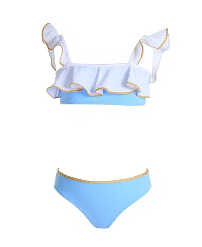 NESSI BYRD GIRLS' LESIA TWO-PIECE SWIMSUIT - LITTLE KID, BIG KID