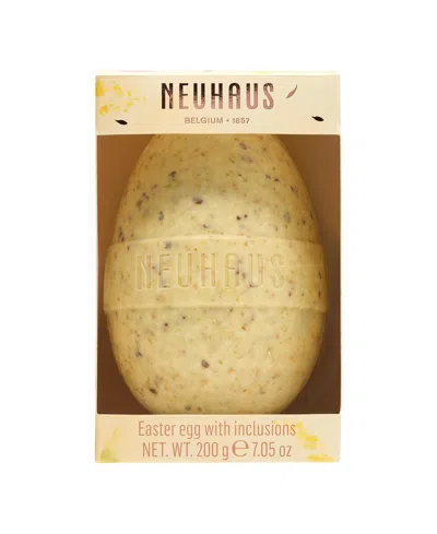 NEUHAUS EASTER EGG INCLUSION WHITE PISTACHIO, PUFFED RICE NOUGATINE, 1PC