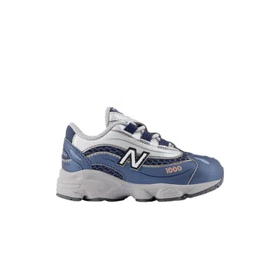 NEW BALANCE NEW BALANCE 1000 BUNGEE LACE TODDLER 'VINTAGE INDIGO' | BLUE | INFANT SIZE 7