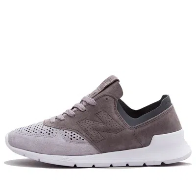 NEW BALANCE New Balance 1978 Series Suede Shock Absorption Non-Slip Low Top Sports Gray Made In Usa