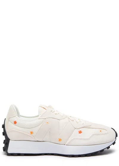 NEW BALANCE NEW BALANCE 327 FLOWER PANELLED CANVAS SNEAKERS