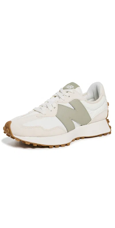 NEW BALANCE 327 SNEAKERS BEIGE/WHITE