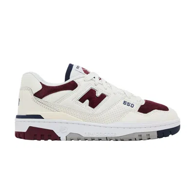 NEW BALANCE 550 'SUEDE TOE PACK - BURGUNDY NAVY'