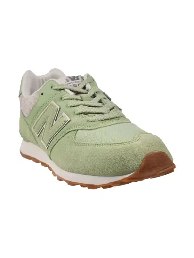 NEW BALANCE 574 "FLORAL/AVOCADO GUM" SNEAKERS