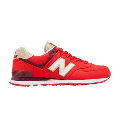 NEW BALANCE 574 'RETRO SURF RED'