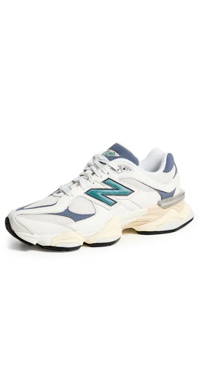 NEW BALANCE 9060 UNISEX SNEAKERS WHITE/GREEN